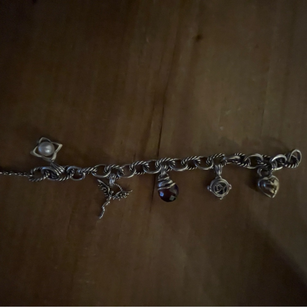 David Yurman charm bracelet